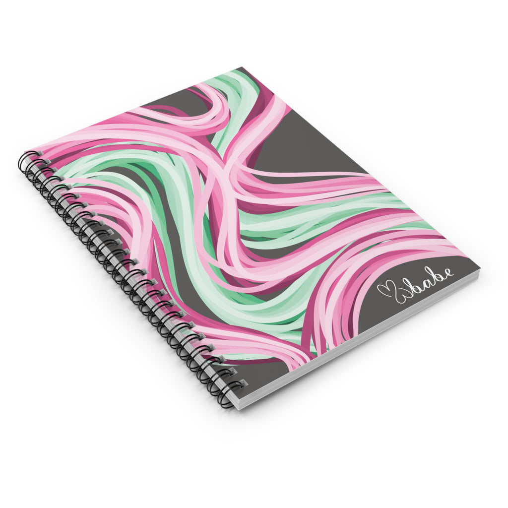 Neon Vines, Spiral Notebook.