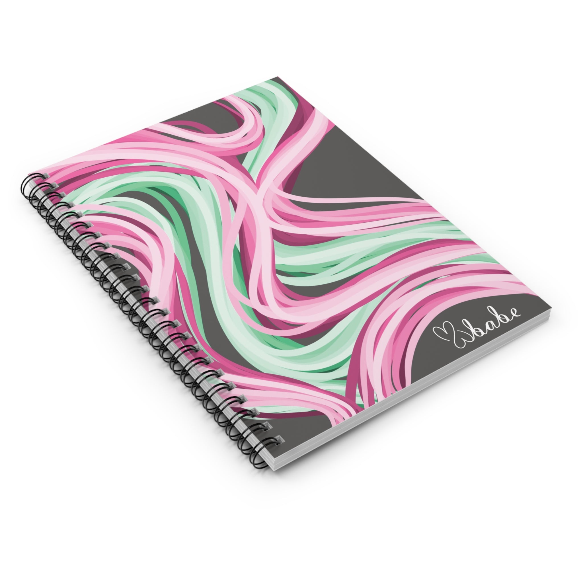 Neon Vines, Spiral Notebook.