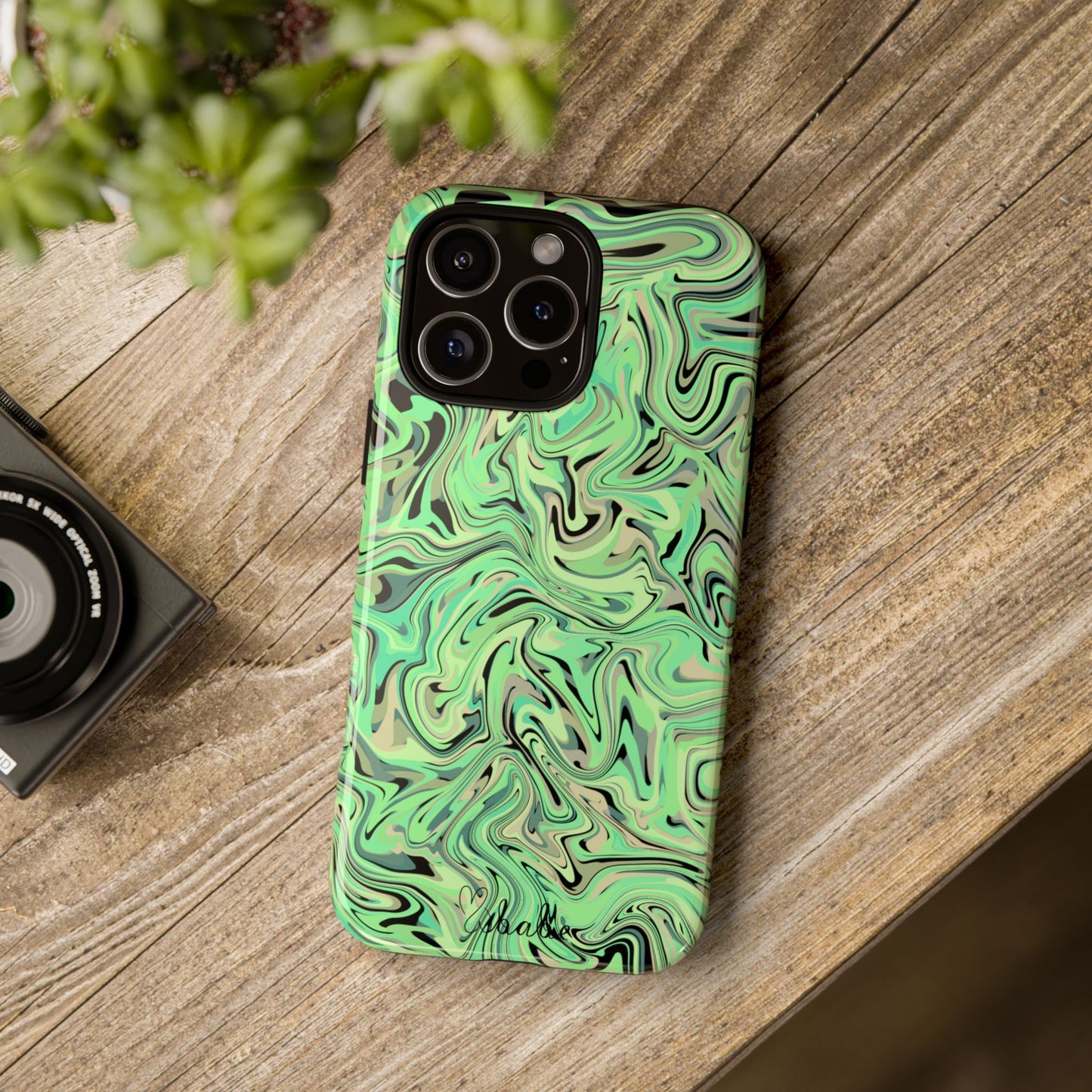 Lime Tia, Tough Phone Case.