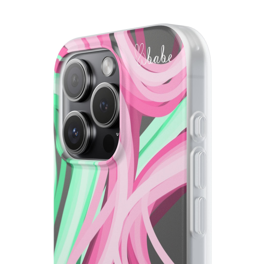 Neon Vines, Flexi Phone Case.
