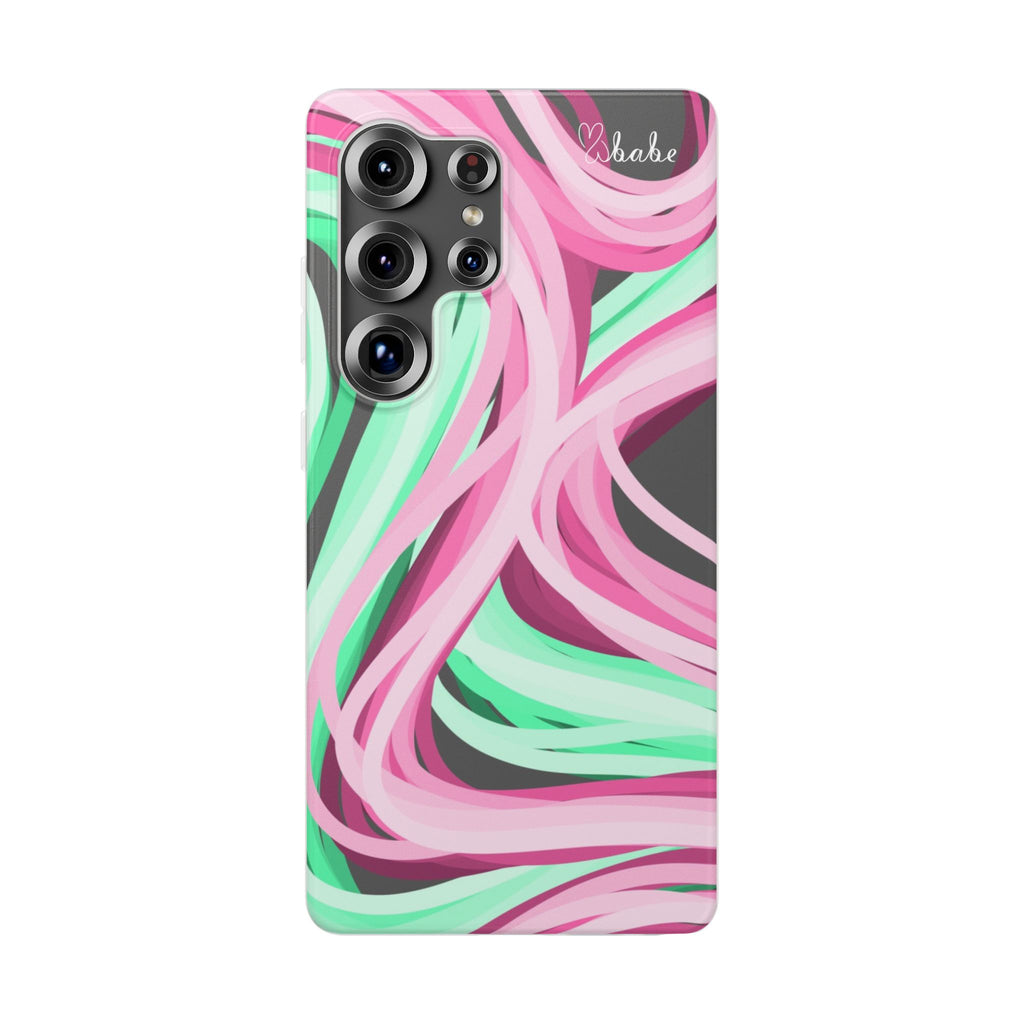 Neon Vines, Flexi Phone Case.