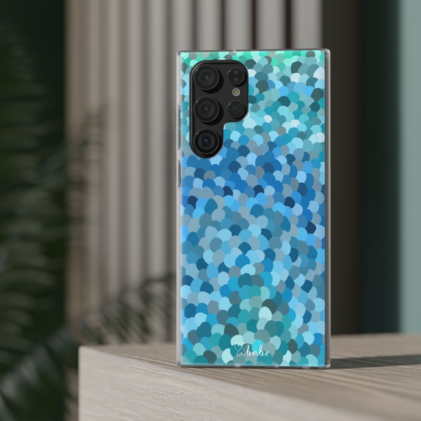 Blue Bubbles, Flexi Case.