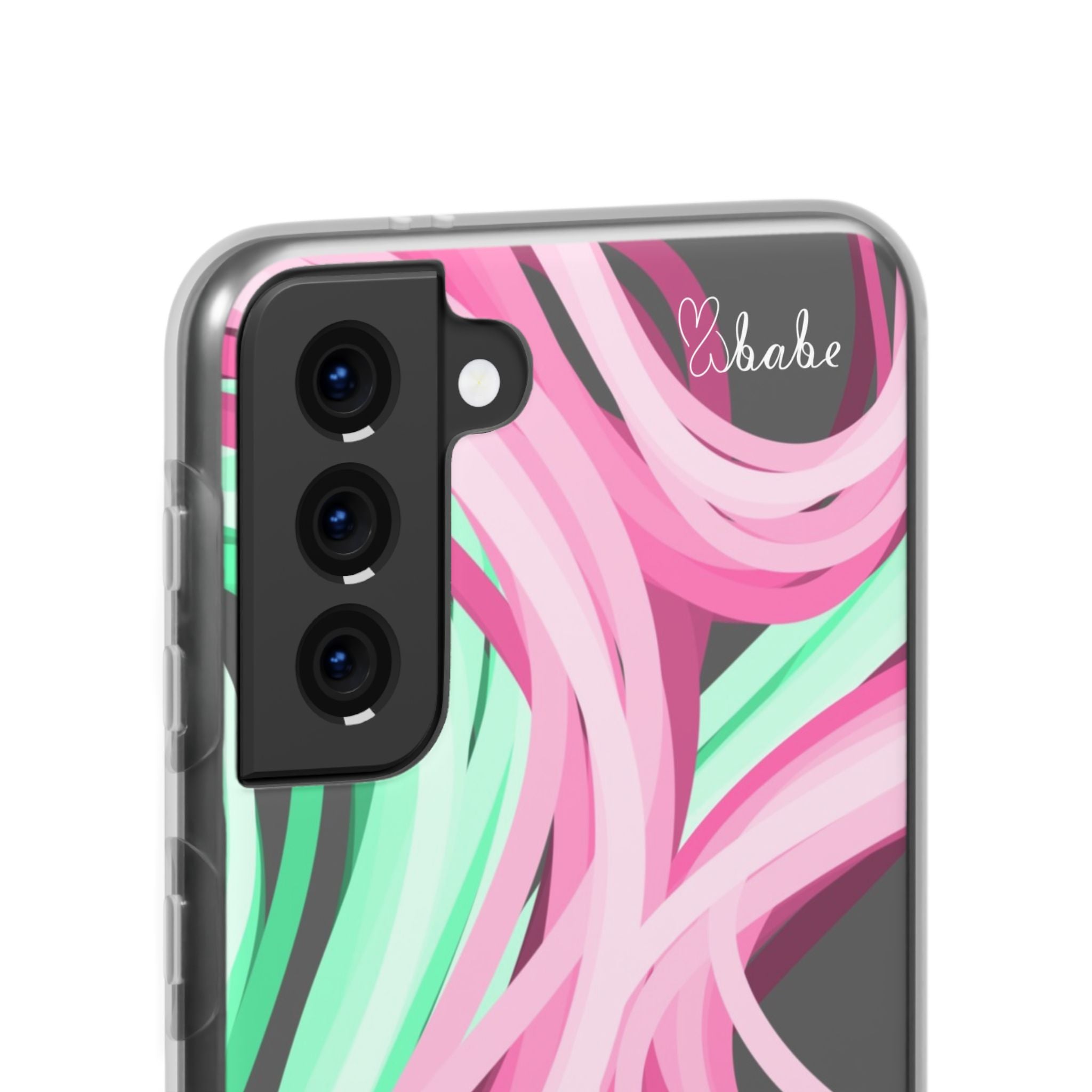Neon Vines, Flexi Phone Case.