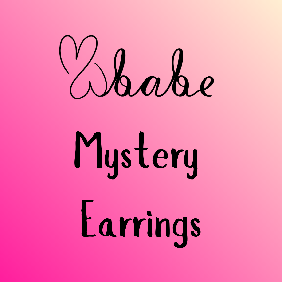 Mystery Earrings