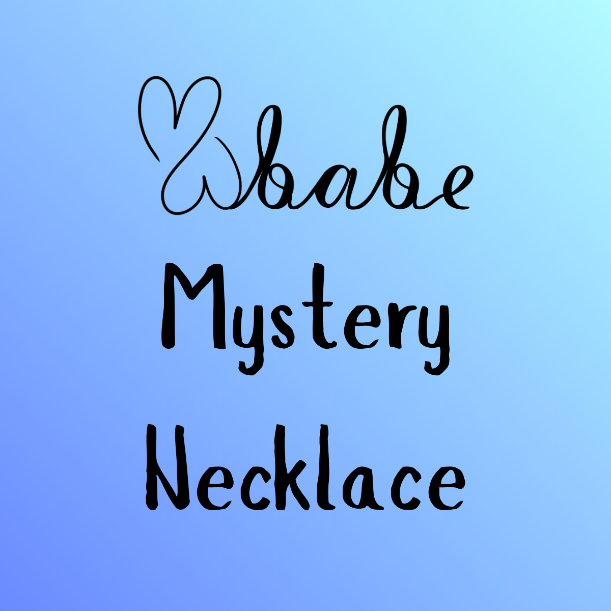 Mystery Necklace