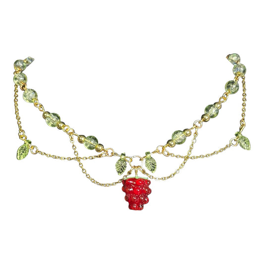Raspberry Garden Choker