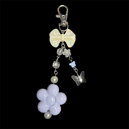 Flutter Flower Bag Charm