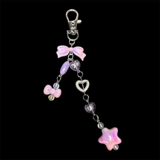 Lilac Daydream Bag Charm