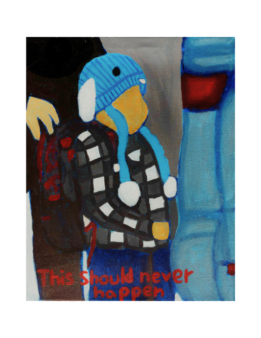 "This Should Never Happen" 8.5x11 Art Print